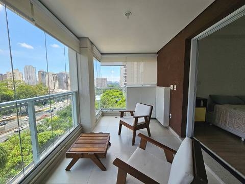 Apartamento para alugar com 1 quarto, 56m² - Foto 1