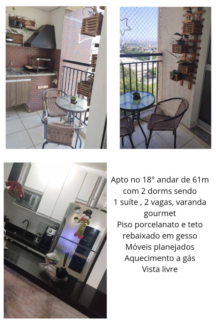 Apartamento à venda com 2 quartos, 61m² - Foto 4