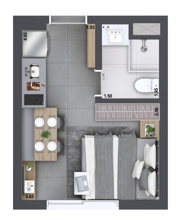 Apartamento à venda com 2 quartos, 105m² - Foto 29