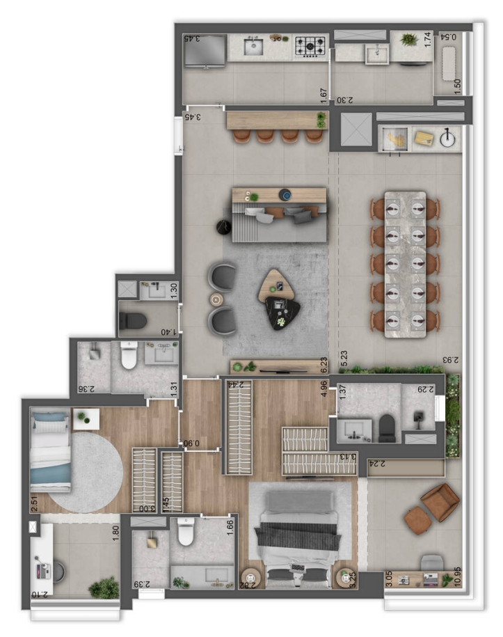 Apartamento à venda com 3 quartos, 84m² - Foto 28