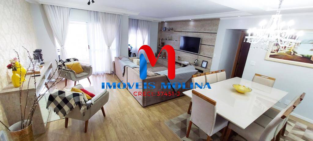 Apartamento à venda com 3 quartos, 140m² - Foto 2