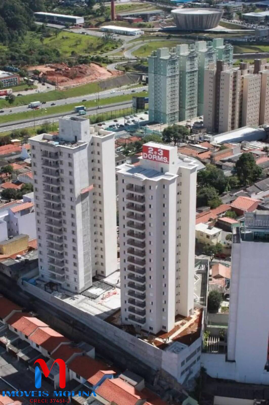 Apartamento para alugar com 2 quartos, 58m² - Foto 1